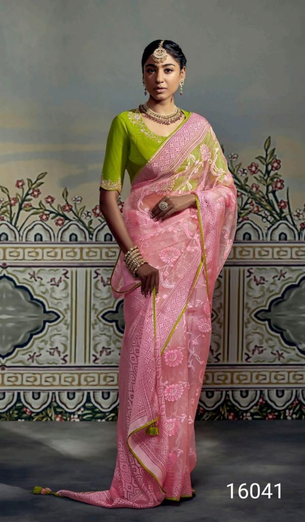 Kimora Meera Premium Soft Brasso Saree Collection